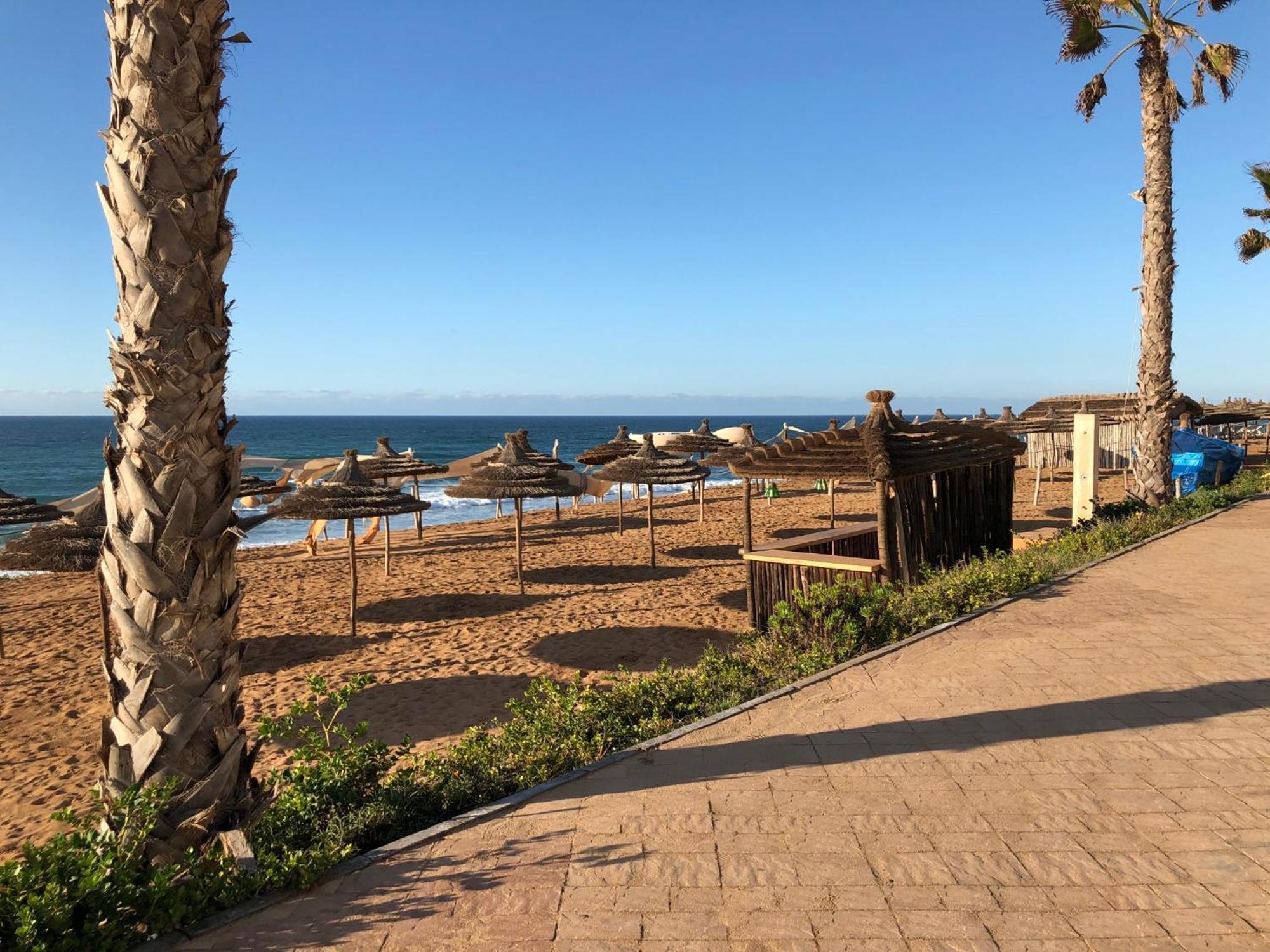 2 Bedroom Apartment With Sea View And Private Pool Sidi Bouqnadel Kültér fotó