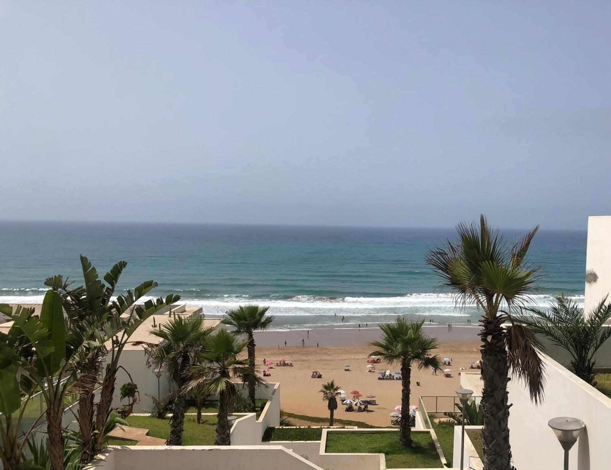 2 Bedroom Apartment With Sea View And Private Pool Sidi Bouqnadel Kültér fotó